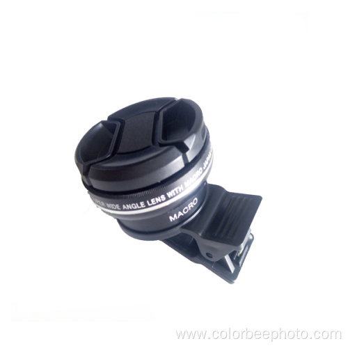 Wide angle mobile phone telescope fish eye lens